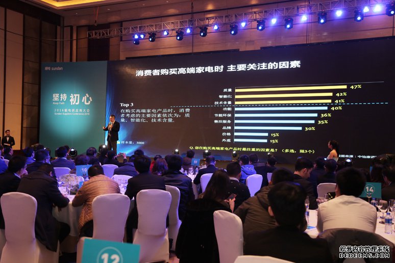 北京中怡康时代市场研究有限公司总经理贾东升发表主题演讲