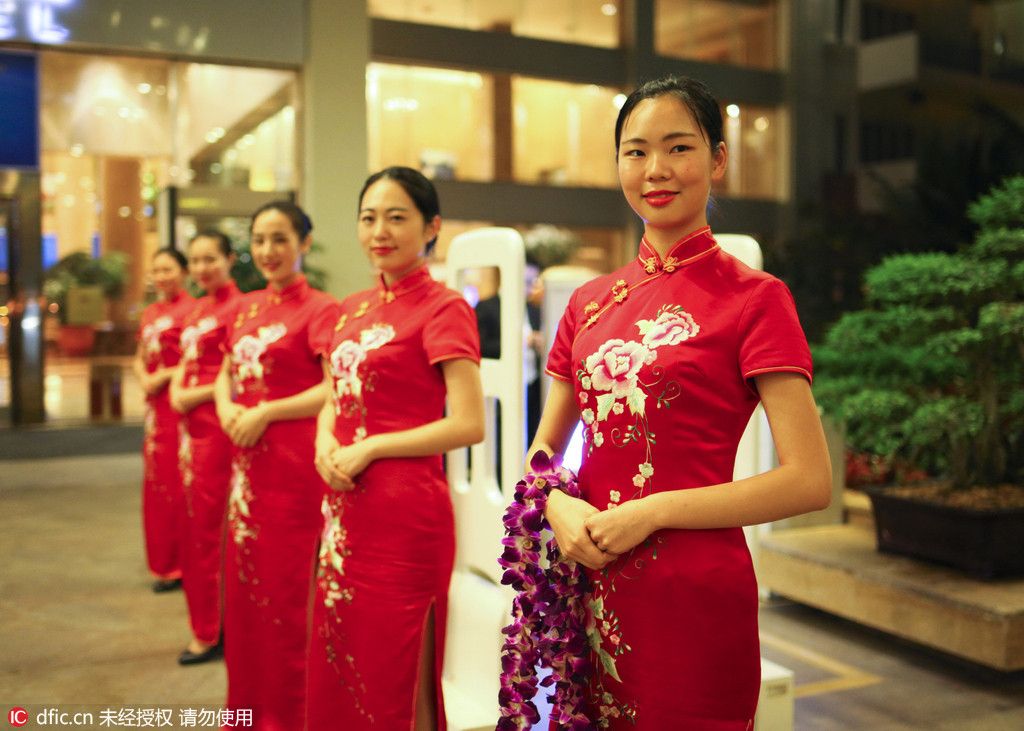 迎宾礼仪话术！